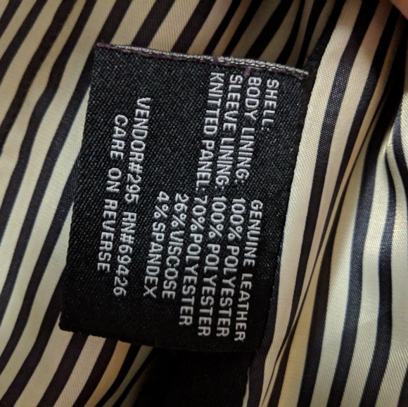 Black Leather Jacket - Picture 4 of 4